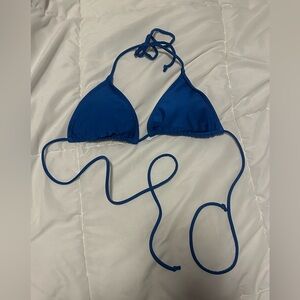 cotton on dark blue bikini top